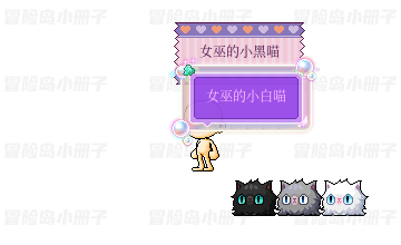 女巫的喵宠物套装
