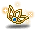 蓝宝石金丝发饰