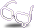 浅色哭哭镜框