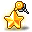 宇宙之星耳坠