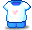 蓝色慢跑套服