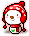 胖胖雪人气球