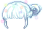 蓝色水晶女孩