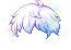 蓝色梦幻发型