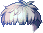 蓝色乖巧齐刘海