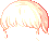 橙色梨花长发型