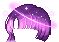 紫色星国少女发型