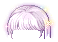 紫色雾中星光长发