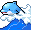 冲浪小海豚