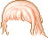 橙色柔软长发