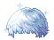 蓝色清透感发型