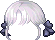 黑色文静女生长发