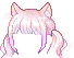 红色贪心猫猫双马尾