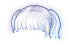 蓝色亚林发型