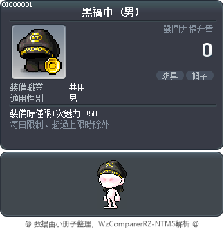 黑福巾 Tooltip