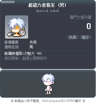超能力者假发 Tooltip