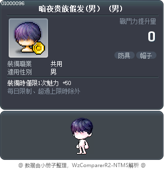 夜之白夜 Tooltip