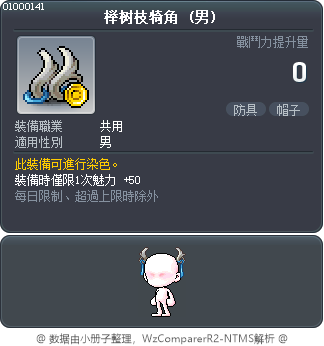 榉树枝犄角 Tooltip