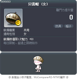 贝雷帽 Tooltip