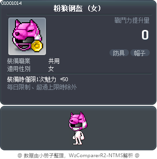 粉狼钢盔 Tooltip