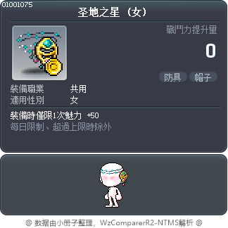 圣地之星 Tooltip