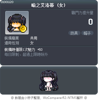 暗之艾洛蒂 Tooltip