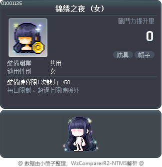 锦绣之夜 Tooltip