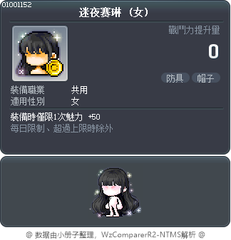 迷夜赛琳 Tooltip