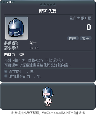 锂矿头盔 Tooltip