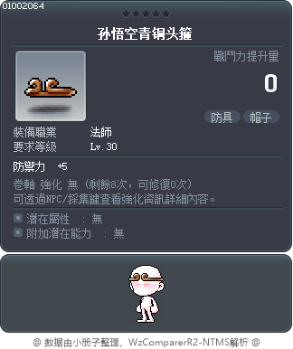 孙悟空青铜头箍 Tooltip