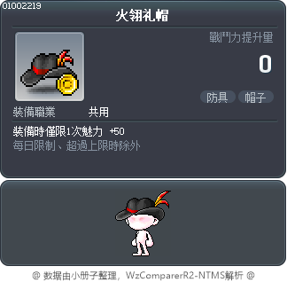 火翎礼帽 Tooltip