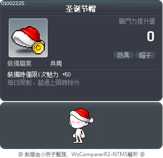 圣诞节帽 Tooltip