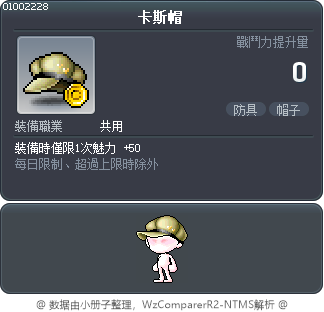 卡斯帽 Tooltip