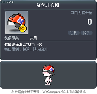 红色开心帽 Tooltip