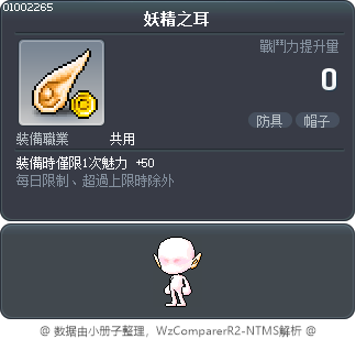 妖精之耳 Tooltip