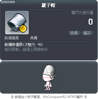罐子帽 Tooltip