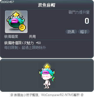 双鱼座帽 Tooltip