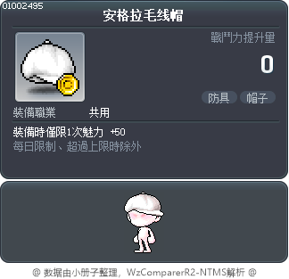 安格拉毛线帽 Tooltip