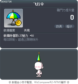 飞行伞 Tooltip