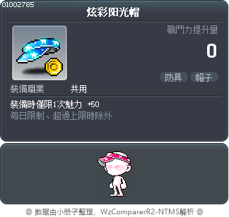 炫彩阳光帽 Tooltip