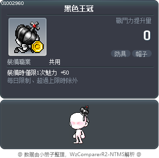 黑色王冠 Tooltip