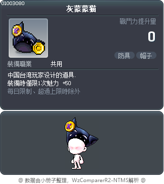 灰蒙蒙猫 Tooltip