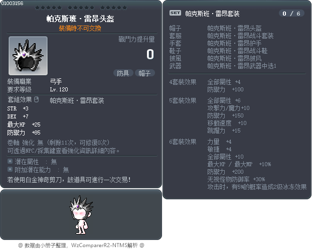 帕克斯班·雷昂头盔 Tooltip