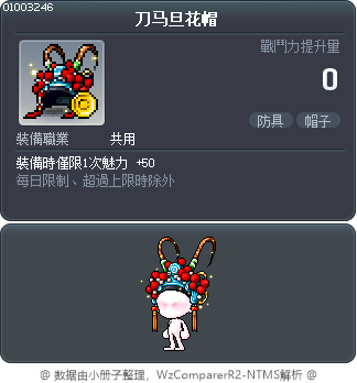 刀马旦花帽 Tooltip