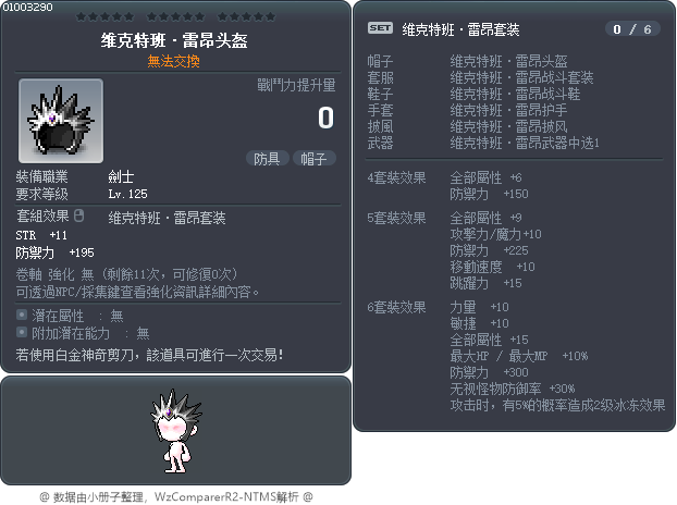 维克特班·雷昂头盔 Tooltip