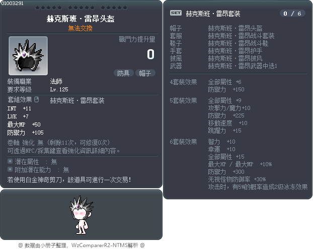 赫克斯班·雷昂头盔 Tooltip