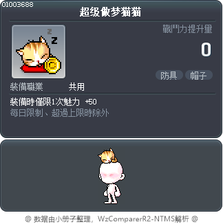 超级做梦猫猫 Tooltip