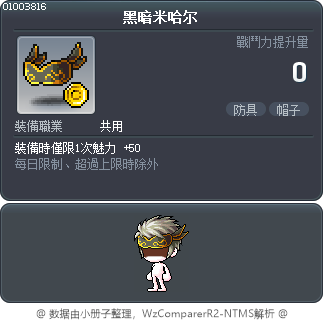 黑暗米哈尔 Tooltip