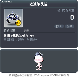 欧迪尔头箍 Tooltip