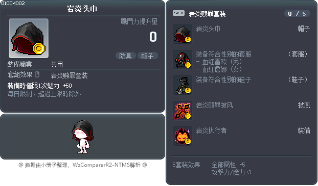 岩炎头巾 Tooltip